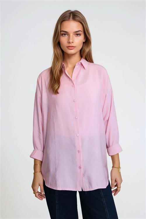 Mia Skjorte - Rose - M - TeeShoppen