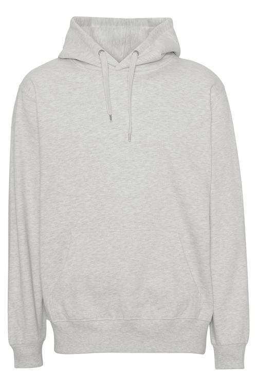 Basic hoodie - Askegrå - Herre - S - TeeShoppen