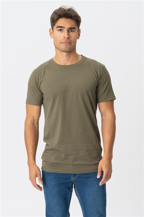 Muscle T-shirt - Armygrøn - Herre - 3XL - TeeShoppen