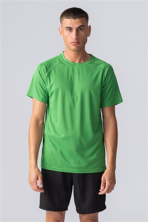 Trænings T-shirt - Grøn - Herre - S - TeeShoppen