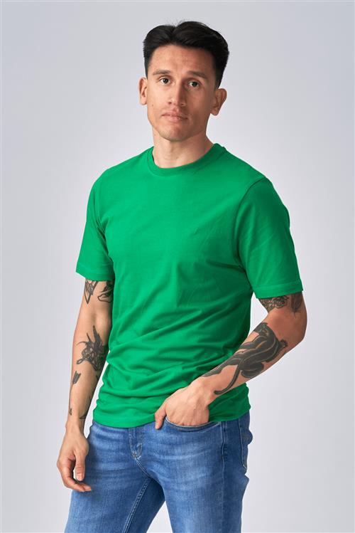 Basic T-shirt - Grøn - Herre - 3XL - TeeShoppen