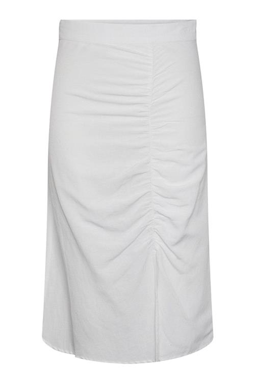 Milano Midi Nederdel - Hvid - S - PIECES