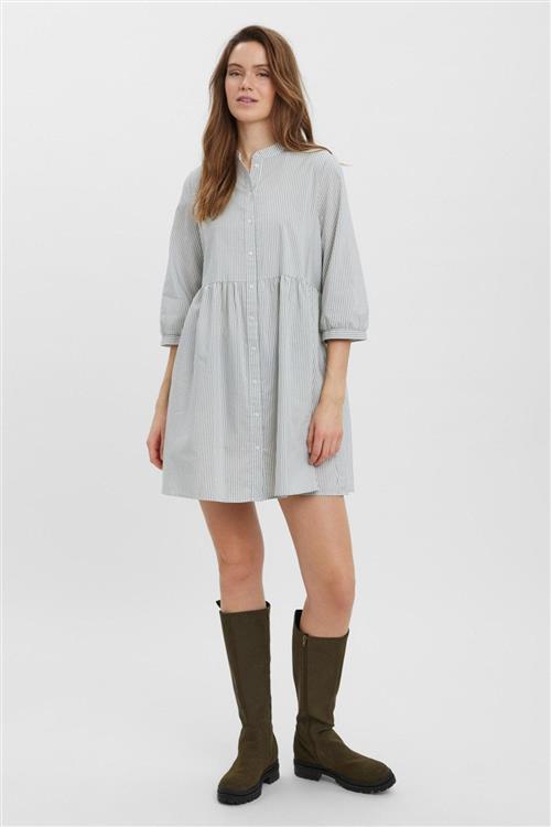 Sisi 3/4 Kjole - Grøn - M - Vero Moda