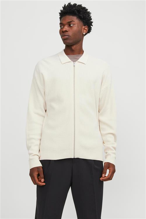 Spring Perfect Knit Cardigan - Almond Milk - m - Jack & Jones