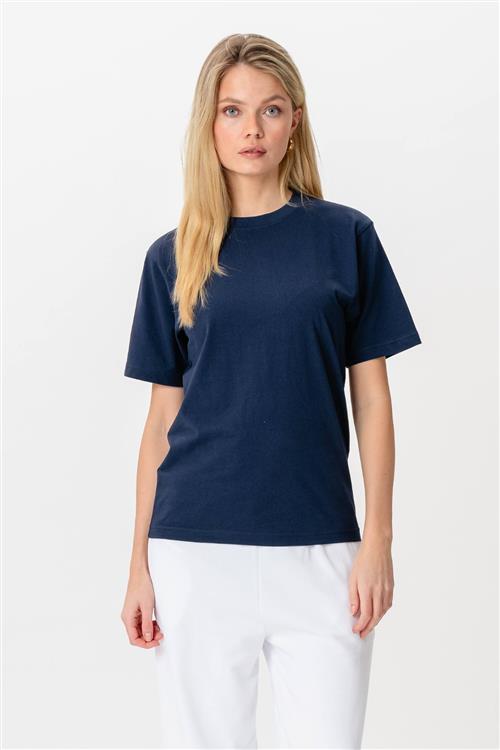 Oversized T-shirt - Navy - Dame - XL - TeeShoppen