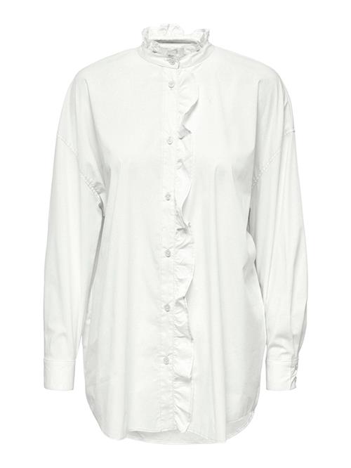 Sofia Frill Bluse - Bright White - L - ONLY