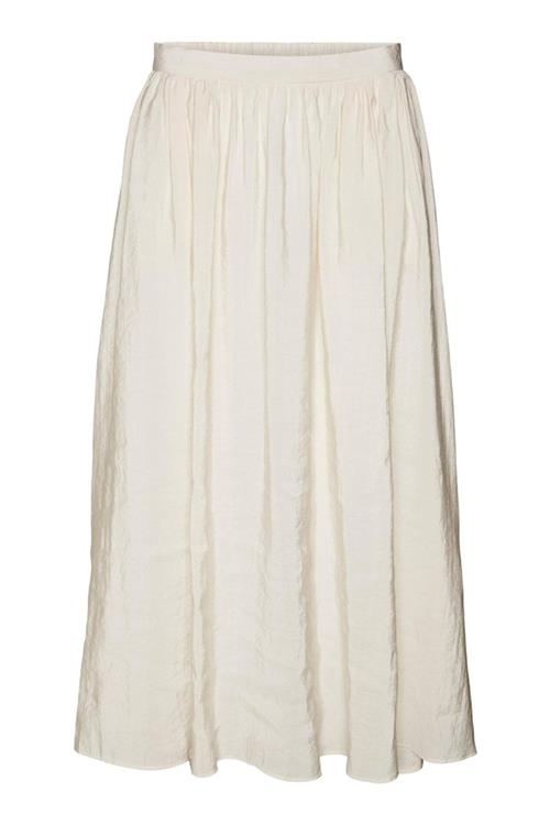 Florence Højtaljet Nederdel - Birch - L - Vero Moda