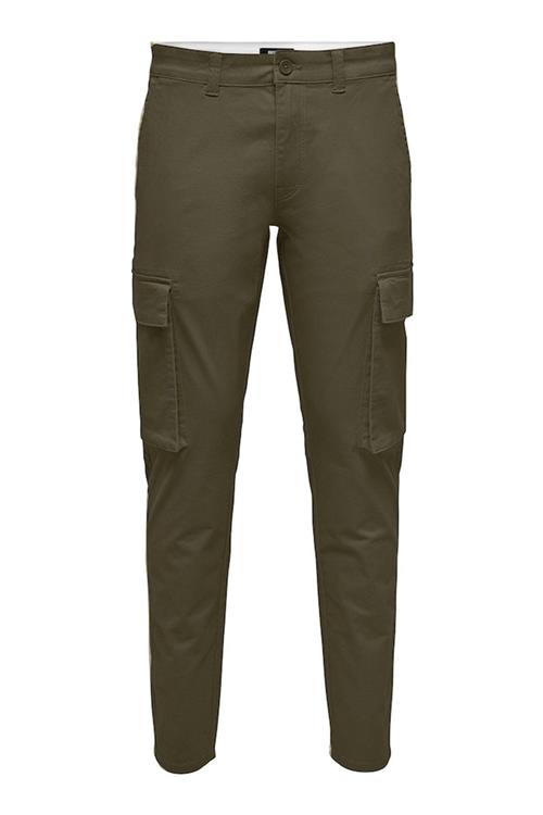Next Cargo Pants - Olive Night - Herre - 31/34 - Only & Sons
