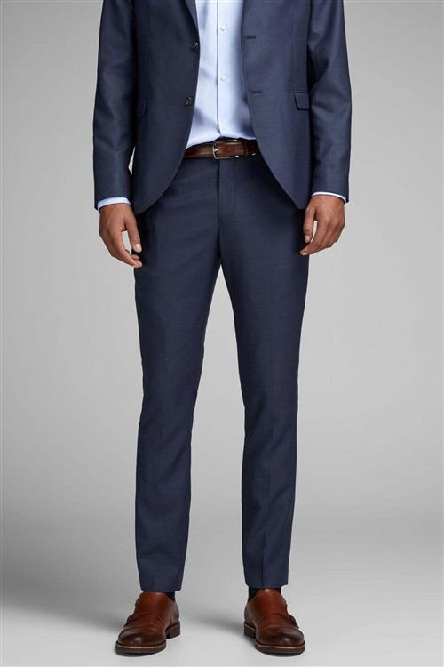 Klassisk Habitbukser Slimfit - Navy (MAKS 1 STK. PR KUNDE) - Herre - 42 - Jack & Jones