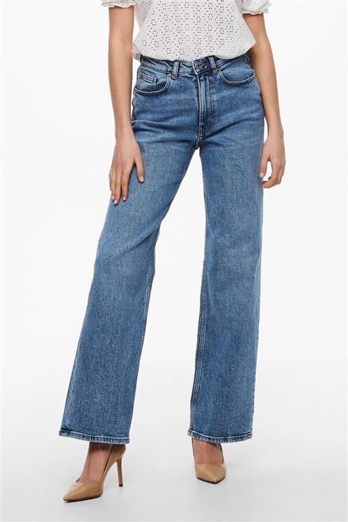 Juicy Jeans (wide leg) - Denim Blå - Dame - 31/30 - ONLY