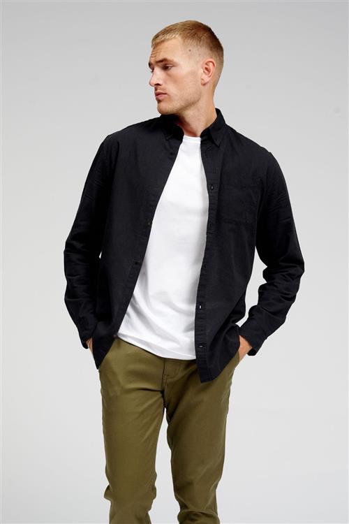 Originale Performance Oxford Skjorte - Sort - Herre - M - TeeShoppen