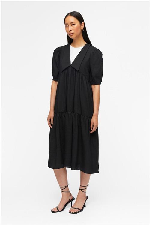 Alaia Lang Kjole - Sort - 34 - Object