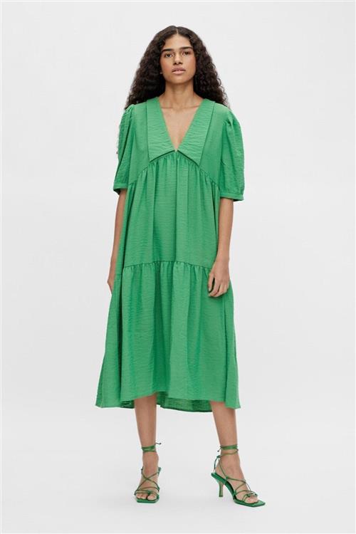 Alaia Lang Kjole - Artichoke Green - 42 - Object