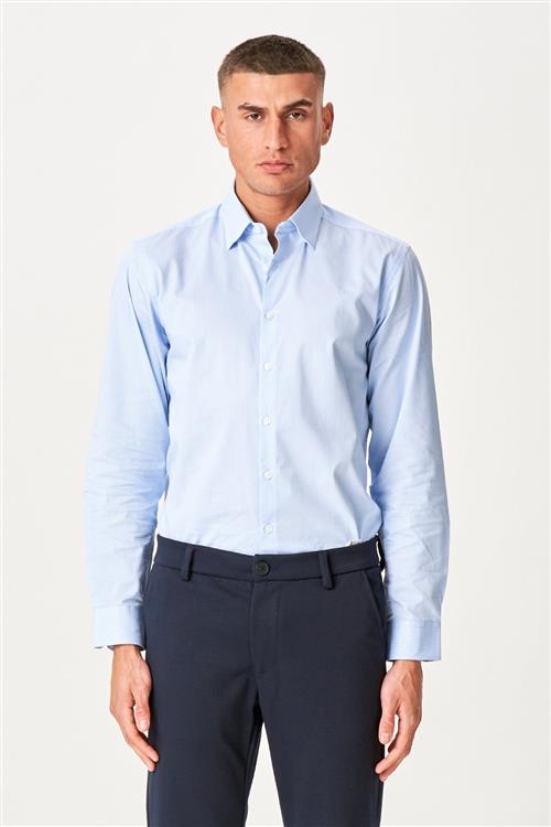 Originale Performance Skjorte - Lyseblå Pinstripe - 2XL - TeeShoppen