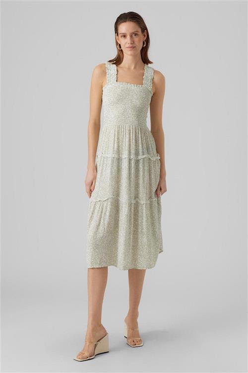 Menny Maxi Kjole - Reseda - S - Vero Moda
