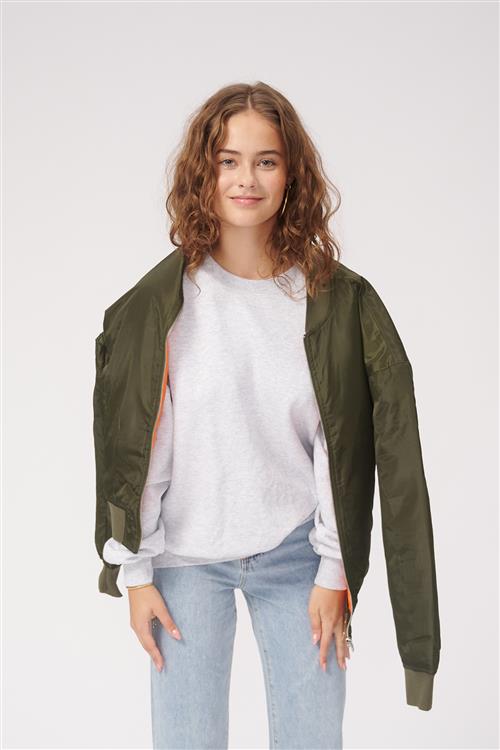 Clay Bomber Women Jacket - Forest Night - L - Jack & Jones