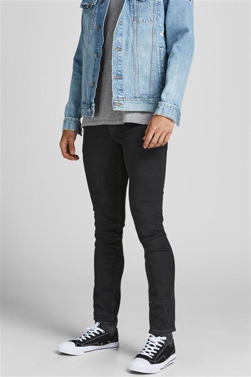 Liam Original Jeans 105 - Sort Denim - Slim fit - Herre - 32/32 - Jack & Jones