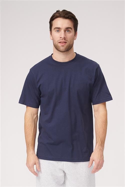 Oversized T-shirt - Navy - Herre - 4XL - TeeShoppen