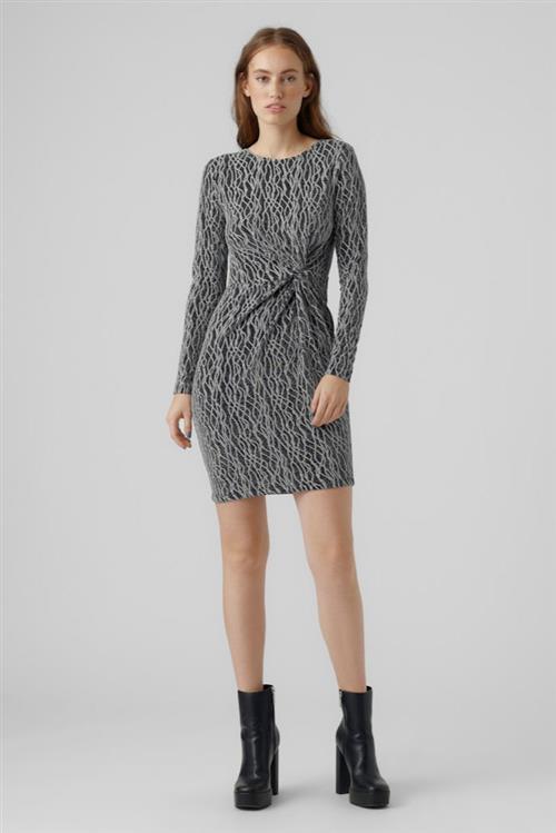 Kanz Mini Kjole - Silver Lurex - L - Vero Moda