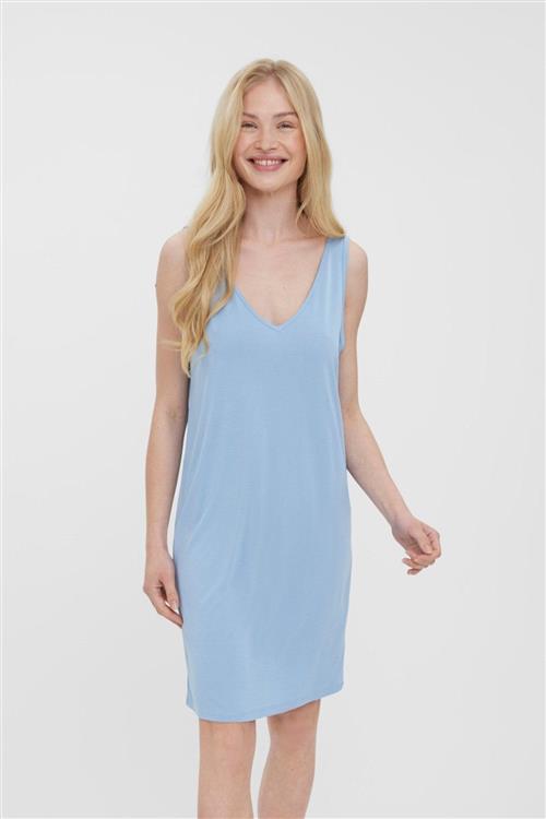 Filli V-Neck Kjole - Blue Bell - M - Vero Moda