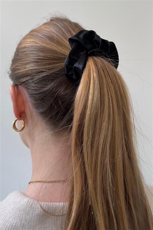 Scrunchie - Sort - One Size - TeeShoppen