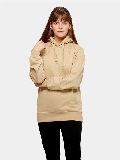 Oversized Hoodie - Sand - Dame - XS - TeeShoppen