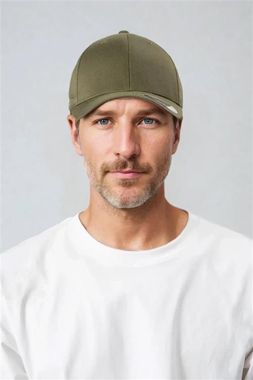 Flexfit Wooly Combed - Olive - L-XL - Flexfit