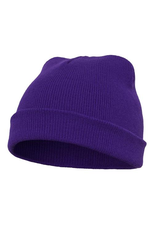 Beanie - Purple - One Size - TeeShoppen