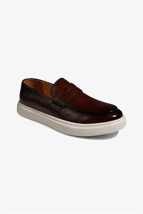 Loafers Læder - Brun - 45 - TeeShoppen