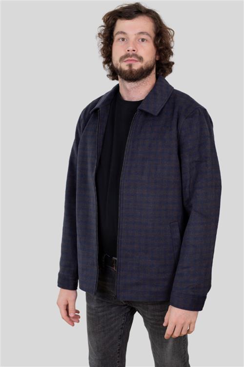 Fischer Overshirt - Kangaroo/NIGHT SKY - Herre - M - Only & Sons