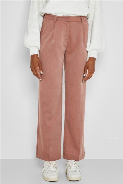 Almond Dad Pants - Partridge Melange - Dame - M - Noisy May