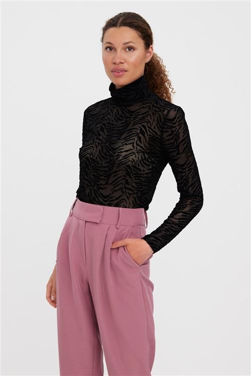 Koko High Neck Top - Black Tiger - S - Vero Moda