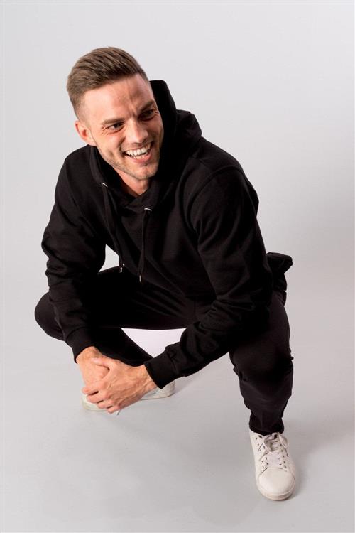 Basic Hoodie - Sort - Herre - XS - TeeShoppen
