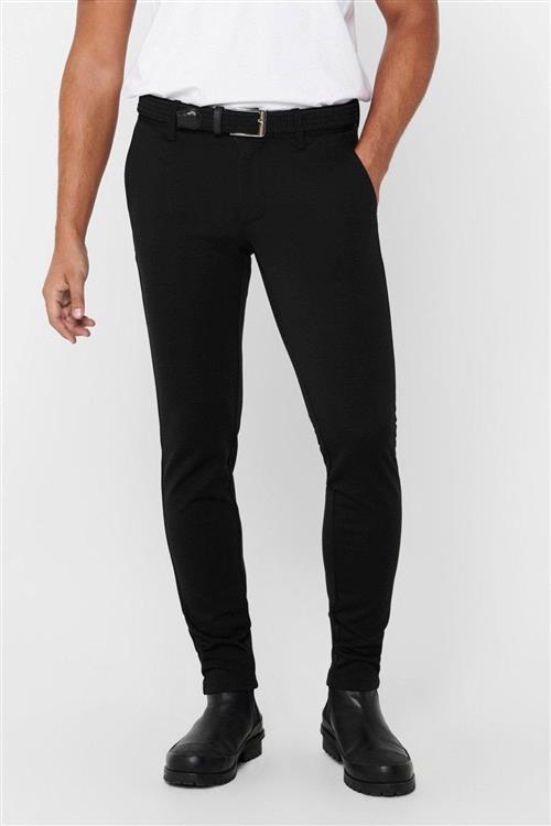 Mark Pants - Sort (stræk bukser) - FeHerre - 28/32 - Only & Sons
