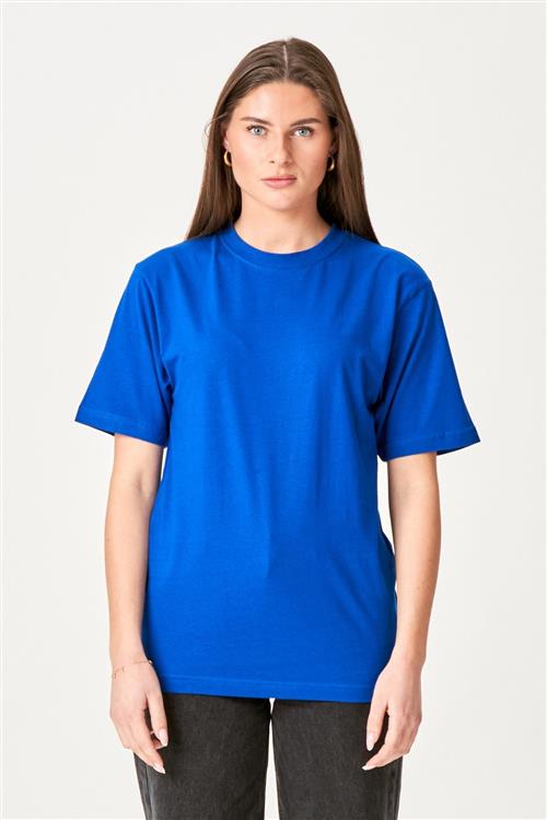 Oversized t-shirt - Royal - Dame - 3XL - TeeShoppen