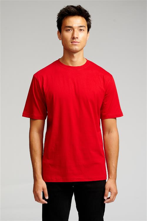 Oversized T-shirt - Danmarks Rød - Herre - 2XL - TeeShoppen