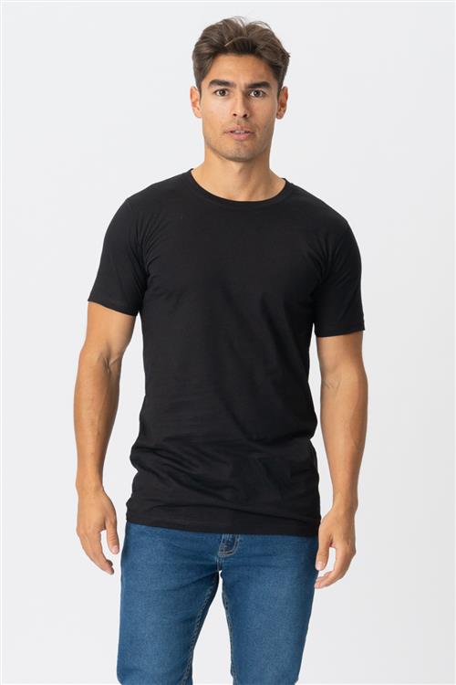 Muscle T-shirt - Sort - Herre - L - TeeShoppen