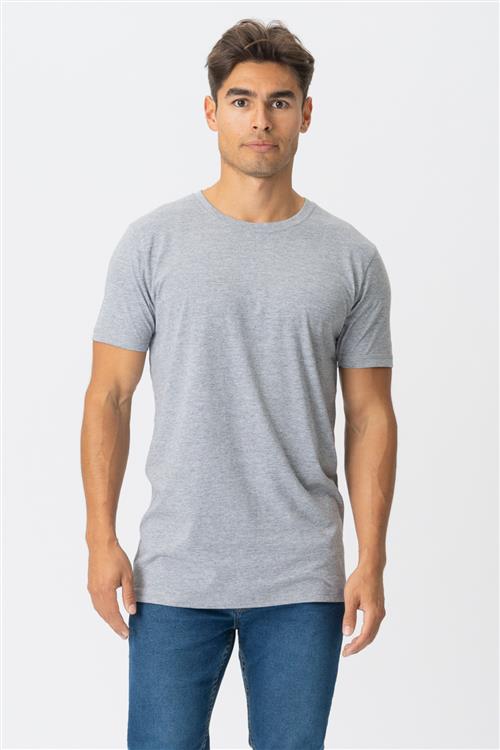 Muscle T-shirt - Lysegrå - Herre - 2XL - TeeShoppen
