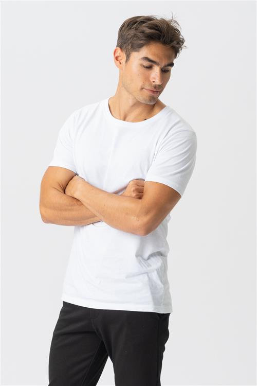 Muscle T-shirt - Hvid - Herre - 2XL - TeeShoppen