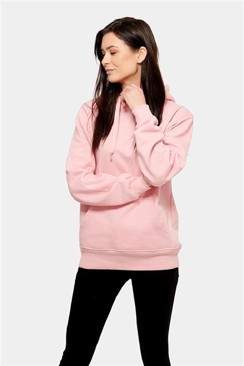 Boyfriend Hoodie - Lyserød - Dame - 2XS - TeeShoppen