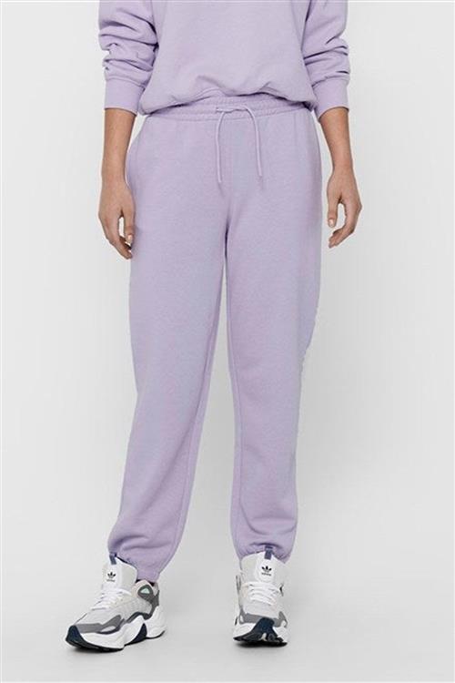 Comfy sweatpants - Pastel lilla - Dame - XS - ONLY