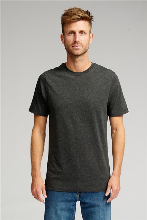 Basic T-shirt - Mørkegrå - Herre - 3XL - TeeShoppen
