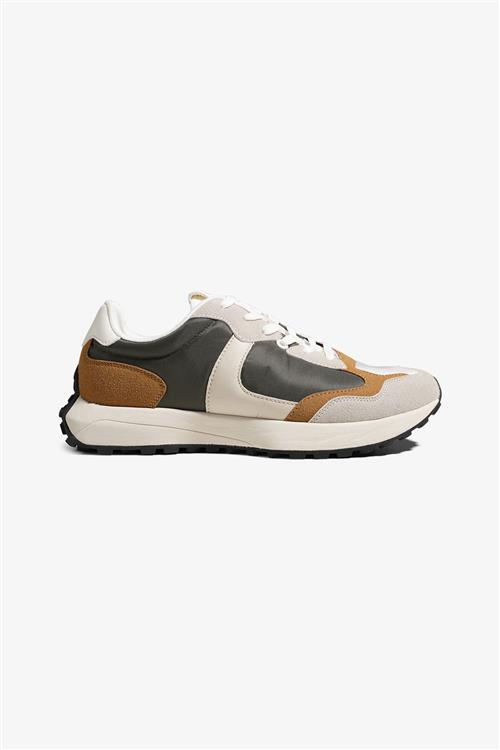 Classic Runner - Hvid/Khaki - 42 - TeeShoppen