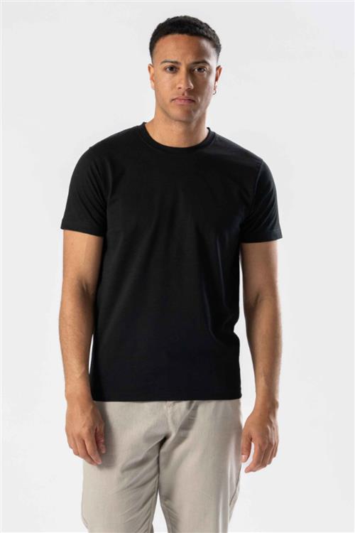Regular T-shirt - Sort - Regular fit - L - TeeShoppen