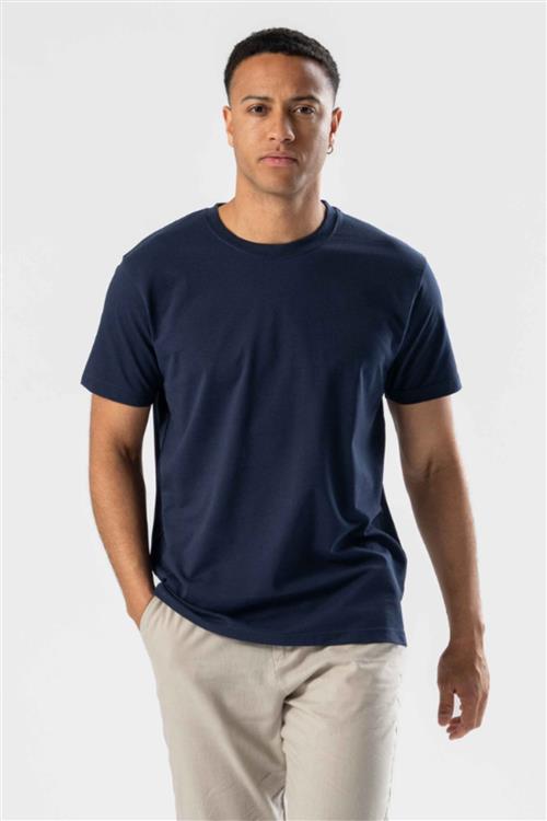Regular T-shirt - Mørkeblå - Regular fit - L - TeeShoppen