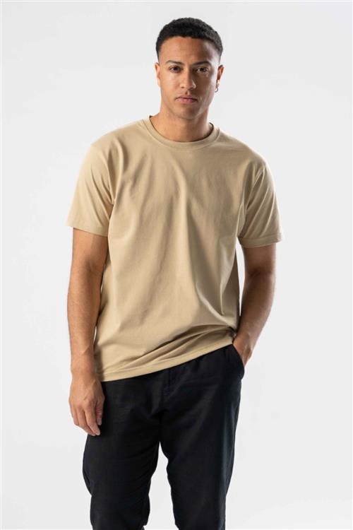 Regular T-shirt - Beige - Regular fit - 3XL - TeeShoppen