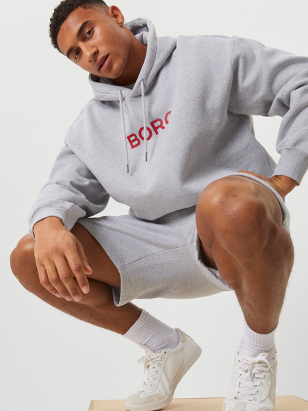 Björn Borg Borg Oversized Hoodie Grå, S