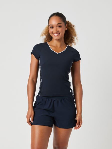Björn Borg Ace V-neck T-shirt Marineblå, S