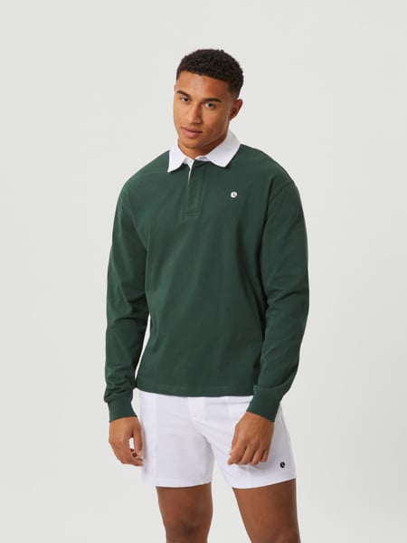 Björn Borg Ace Unisex Rugby Shirt Grøn, XXL