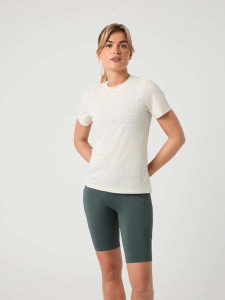 Björn Borg Borg Running Perforated T-shirt Hvid, XXL